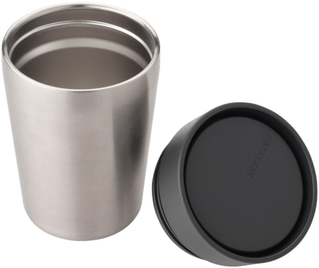 brabantia Make & Take thermo bögre, 0,2 Liter - Dark Grey