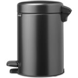 brabantia Newicon Pedal Bin 3 L with Plastic Liner