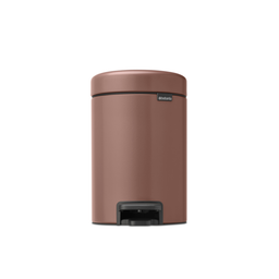 brabantia Poubelle à Pédale Newicon 3L - Satin Taupe