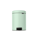 brabantia Newicon Pedal Bin 5 L with Plastic Liner - Jade Green