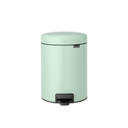 brabantia Newicon Pedal Bin 5 L with Plastic Liner - Jade Green