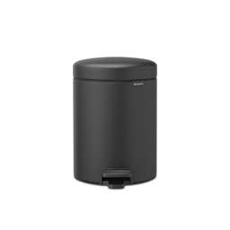 Pojemnik na śmieci Newicon 5 L z plastikową wkładką - Mineral Infinite Grey