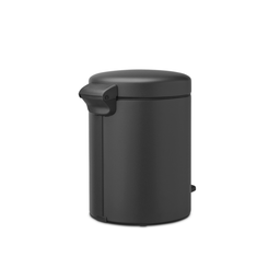 Pojemnik na śmieci Newicon 5 L z plastikową wkładką - Mineral Infinite Grey