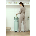 Newicon 30 L Pedal Bin with a Plastic Liner - Jade Green