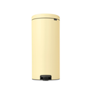 Poubelle à Pédale Newicon 30L avec Seau Intérieur Plastique, Mellow Yellow