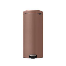Newicon 30 L Pedal Bin with a Plastic Liner - Satin Taupe