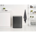 Bo Touch Bin 2 x 30 L mit 2 Kunststoffeinsätzen - Confident Grey