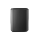 Bo Touch Bin 2 x 30 L mit 2 Kunststoffeinsätzen - Confident Grey
