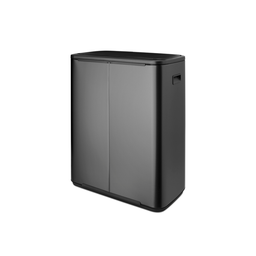Bo Touch Bin 2 x 30 L mit 2 Kunststoffeinsätzen - Confident Grey