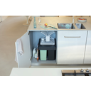 brabantia Sort & Go Built-In Waste Bin - 10 + 10 + 20 L