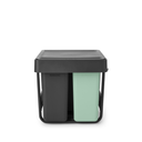 brabantia Sort & Go Built-In Waste Bin - 10 + 10 + 20 L