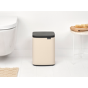 brabantia Bo Waste Bin, 7 L - Soft Beige