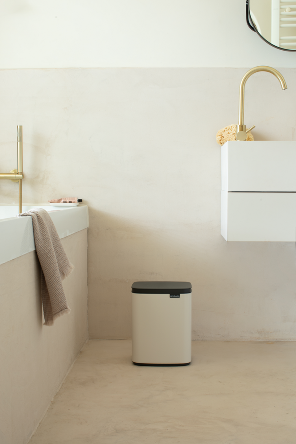 brabantia Poubelle Bo, 7L - Soft Beige