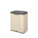 brabantia Bo Waste Bin, 12 L - Soft Beige