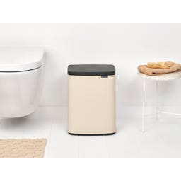 brabantia Bo Waste Bin, 12 L - Soft Beige