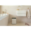 brabantia Bo Waste Bin, 12 L - Soft Beige