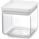 Tasty+ Stackable Rectangular Storage Containers, Light Grey - 0,7 L