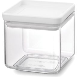 Tasty+ Stackable Rectangular Storage Containers, Light Grey - 0,7 L