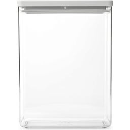 brabantia Bocal Carré, Tasty+ Light Grey - 5,4 L