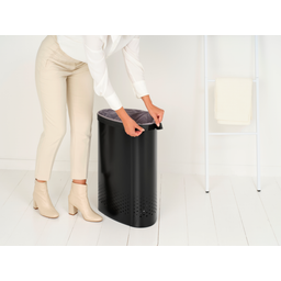 brabantia Corbeille à Linge 55 Litres Selector - Matt Black