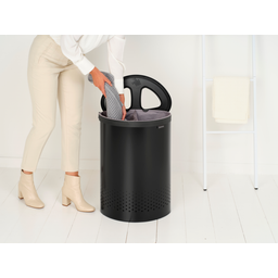 brabantia Corbeille à Linge 55 Litres Selector - Matt Black