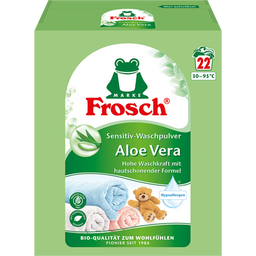 Frosch Lessive en Poudre Sensitive - Aloe Vera - 1,45 kg