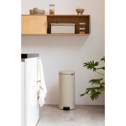 brabantia Poubelle à Pédale Newicon 30L - Soft Beige