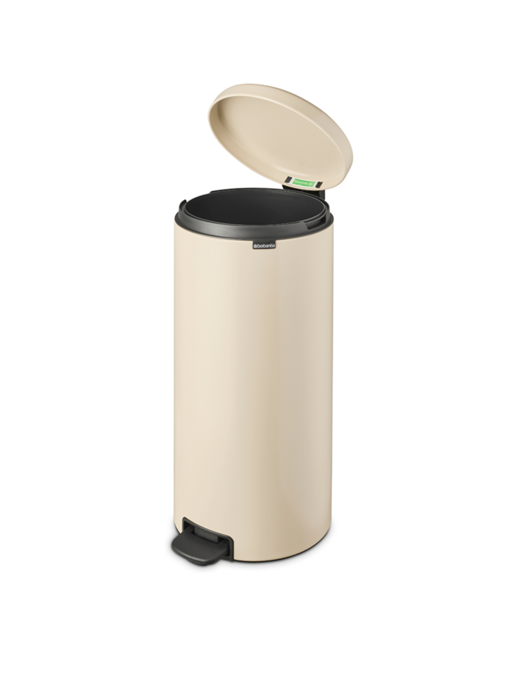 Treteimer Newicon 30 L mit Kunststoffeinsatz - Soft Beige
