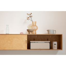 brabantia Broodtrommel met Klepdeksel - Soft Beige