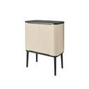 brabantia Kosz Bo Touch 36 L z plastikową wkładką - Soft Beige