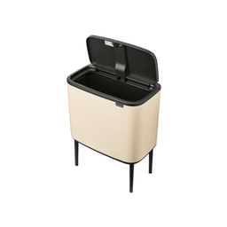 brabantia Kosz Bo Touch 36 L z plastikową wkładką - Soft Beige