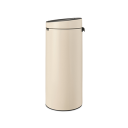 Poubelle Touch Bin New 30 L avec Seau Intérieur - Soft Beige