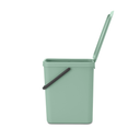 brabantia Sort & Go Afvalemmer, 25 Liter - Jade Green