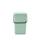 brabantia Sort & Go Afvalemmer, 25 Liter - Jade Green