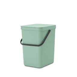 brabantia Sort & Go Afvalemmer, 25 Liter - Jade Green