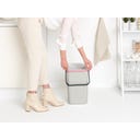 brabantia Abfallbehälter Sort & Go 25 L - Light Grey