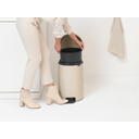 Newicon 20 L Pedal Bin with a Plastic Liner - Soft Beige