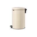 Newicon 20 L Pedal Bin with a Plastic Liner - Soft Beige