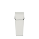 brabantia Sort & Go Afvalemmer, 40 Liter - Light Grey