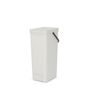 brabantia Sort & Go Afvalemmer, 40 Liter - Light Grey