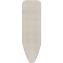 Baumwollbezug für Bügeltisch B mit Unterlage - Denim Grey