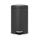 Treteimer Newicon 12 L mit Kunststoffeinsatz - Mineral Infinite Grey