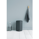 Treteimer Newicon 12 L mit Kunststoffeinsatz - Mineral Infinite Grey