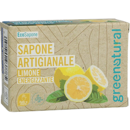 greenatural SAPONE ARTIGIANALE - Limone Energizzante - 100 g