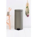Newicon 30 L pedaalemmer met kunststof binnenbak - Platinum