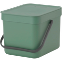 brabantia Sort & Go 6 L Waste Bin - Fir Green