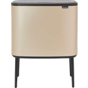 brabantia Bo Touch Bin 36 L avec Seau - Champagne