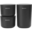 brabantia Storage Contains - Set of 3 - Dark Grey