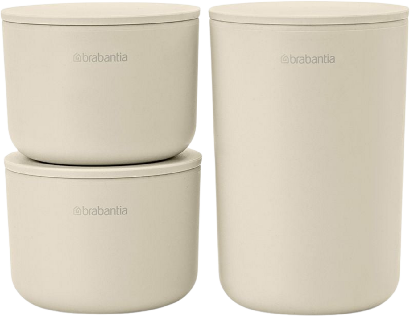brabantia ReNew Aufbewahrungsschalen, 3er-Set