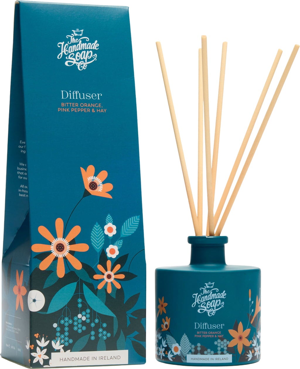 The Handmade Soap Co Diffuser, nachfüllbar - Bitter Orange & Pink Pepper
